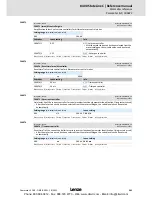 Preview for 541 page of Lenze 8400 StateLine C Reference Manual