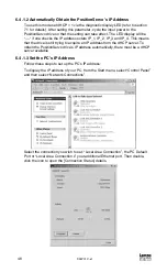 Preview for 48 page of Lenze AC Tech PositionServo 940 User Manual