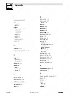 Preview for 185 page of Lenze EVS9321-CS Operating Instructions Manual