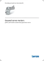 Lenze g500-S Mounting And Switch-On Instructions preview