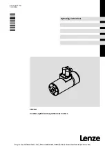 Preview for 1 page of Lenze SDSGA Operating Instructions Manual