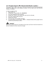 Preview for 23 page of Leon Engineering LD5208 User Manual