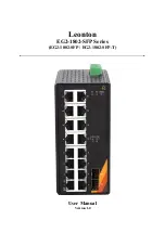 Preview for 1 page of Leonton EG2-1802-SFP Series User Manual