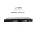 Preview for 1 page of Leonton REG5-2602-2C Series User Manual