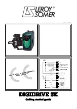 Leroy-Somer DIGIDRIVE SK Getting Started Manual preview