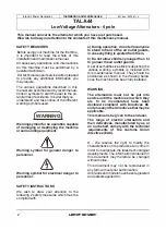 Preview for 2 page of Leroy-Somer TAL A44 Installation And Maintenance Manual