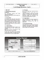 Preview for 4 page of Leroy-Somer TAL A44 Installation And Maintenance Manual