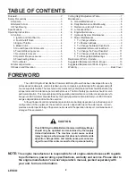 Preview for 2 page of Lesco 708686 Operator'S Manual