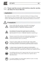 Preview for 2 page of LESITE LST-WP1 Manual