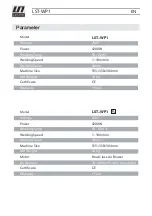 Preview for 3 page of LESITE LST-WP1 Manual