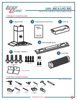 Preview for 3 page of LessCare LH1-36G Installation Instructions Manual