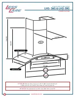 Preview for 4 page of LessCare LH1-36G Installation Instructions Manual