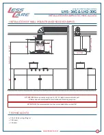 Preview for 5 page of LessCare LH1-36G Installation Instructions Manual