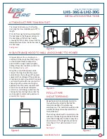 Preview for 7 page of LessCare LH1-36G Installation Instructions Manual