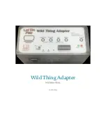 Let 'Em Play Wild Thing Adapter User Manual preview