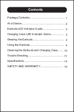 Preview for 2 page of Letsfit T20 User Manual