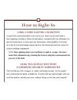 Preview for 15 page of Leupold THE OFFICIAL Owner'S Handbook Manual