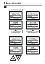 Preview for 3 page of Leuze electronic LES 36 Manual