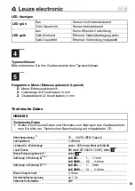 Preview for 14 page of Leuze electronic LES 36 Manual