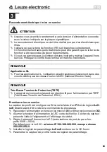 Preview for 34 page of Leuze electronic LES 36 Manual