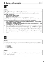 Preview for 47 page of Leuze electronic LES 36 Manual