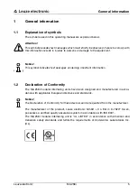 Preview for 7 page of Leuze electronic MA 258i Operating Instructions Manual