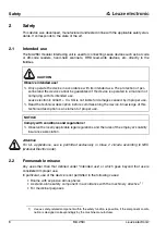 Preview for 10 page of Leuze electronic MA 258i Operating Instructions Manual