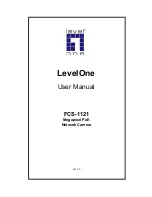 LevelOne FCS-1121 User Manual preview