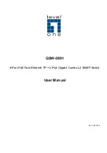 Preview for 1 page of LevelOne GSW-0891 User Manual