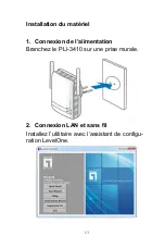 Preview for 13 page of LevelOne PLI-3410 Quick Installation Manual