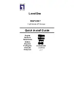 LevelOne WAP-0007 Quick Install Manual preview