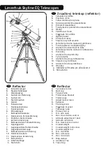 Preview for 3 page of Levenhuk Skyline 120x1000 EQ User Manual