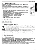 Preview for 7 page of Levita HC 101 User Manual