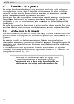 Preview for 14 page of Levita HC 101 User Manual