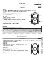 Leviton 20403-L Installation preview