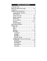 Preview for 2 page of Leviton Programmer/Remote User Manual