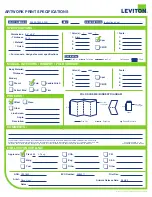 Preview for 3 page of Leviton T6525 Quick Start Manual