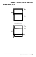 Preview for 27 page of Levolor Corded Lift Control Installation Manual