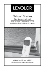 Preview for 121 page of Levolor Natural Shades Remote Control Manual