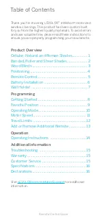 Preview for 202 page of Levolor Natural Shades Remote Control Manual