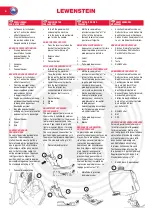 Preview for 10 page of LEWENSTEIN Coverlock 900cs Instruction Manual