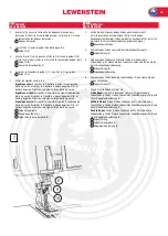 Preview for 17 page of LEWENSTEIN Coverlock 900cs Instruction Manual