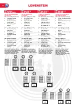 Preview for 26 page of LEWENSTEIN Coverlock 900cs Instruction Manual