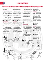 Preview for 30 page of LEWENSTEIN Coverlock 900cs Instruction Manual