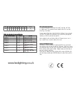 Preview for 3 page of LEX Lighting Trilex User Manual