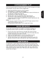 Preview for 17 page of LEXIBOOK RCD102 Series Instruction Manual