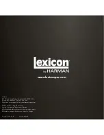 Preview for 60 page of Lexicon PCM NATIVE EFFECTS BUNDLE Owner'S Manual