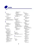 Preview for 87 page of Lexmark 21S0150 - E 321 B/W Laser Printer Reference