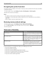 Preview for 157 page of Lexmark CX920 User Manual