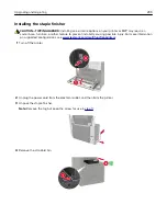 Preview for 299 page of Lexmark CX920 User Manual